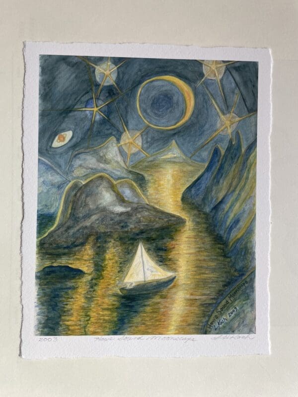 8 x 10 Howe Sound Moonscape Print