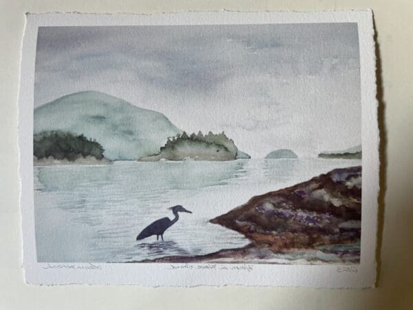 Heron in Howe Sound